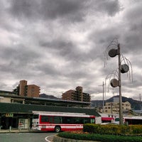 Photo taken at 津田駅 バス停 by Izumi T. on 1/5/2014