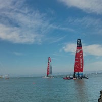 Photo taken at America&amp;#39;s Cup Pavilion by AJ on 8/18/2013