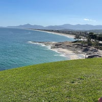 Photo taken at Praia de Saquarema by Claudia R. on 4/28/2022