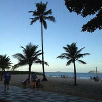 Photo taken at Ipanema Beach by Claudia R. on 4/23/2013
