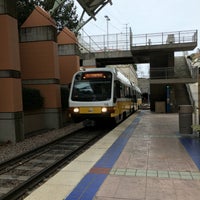 Photo taken at Mockingbird Station (DART Rail) by 鶴 ラ. on 3/4/2017