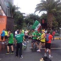 Photo taken at XXXII Maraton internacional de la ciudad de mexico 2014 by Cynthia G. on 8/31/2014