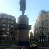 Photo taken at Памятник маршалу Говорову by Aleks 7. on 5/8/2017
