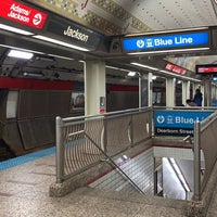 Photo taken at CTA - Clark/Division by Alejandro W. on 4/12/2021