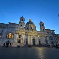 Photo taken at Chiesa di Sant&amp;#39;Agnese in Agone by Alejandro W. on 4/2/2024