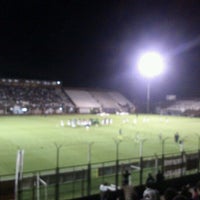 Photo taken at Estadio Ciudad de Vicente López (Club Atlético Platense) by Andrés Blas P. on 10/20/2012