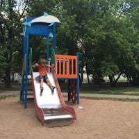 Photo taken at Детская площадка около «Виктории» by Alexander C. on 5/24/2014