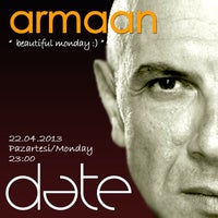 รูปภาพถ่ายที่ Date Restaurant &amp;amp; Bar โดย Armağan S. เมื่อ 4/22/2013