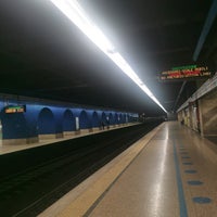 Photo taken at Metro Eur-Palasport (MB) by @trozzula86 on 6/6/2021