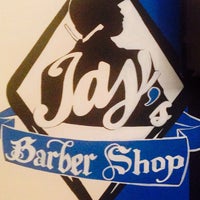 Photo taken at Jay&amp;#39;s Barber Shop by Gigi M. on 5/17/2014