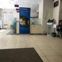 Photo taken at газпром банк by Princessa A. on 6/15/2018