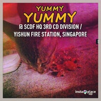 Photo taken at SCDF HQ 3rd CD Division / Yishun Fire Station by Yunz on 2/16/2013