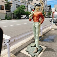 Photo taken at Statue Of Ashita-no-Joe by Passoa on 5/6/2021