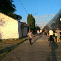 Photo taken at Ж/Д вокзал Назрань by А У. on 8/18/2014