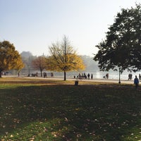 Photo taken at Hyde Park by Ferda K. on 11/1/2015