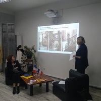 Photo taken at Institut français d&amp;#39;Ukraine / Французький інститут в Україні by Eugenia B. on 10/11/2019