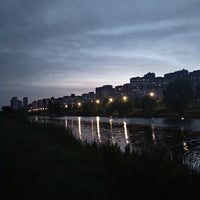 Photo taken at Троєщинський канал by Eugenia B. on 6/5/2019