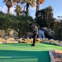 Photo taken at Embassy Miniature Golf by Tiffany on 1/20/2020