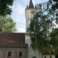 Photo taken at Dorfkirche Stralau by Stefan G. on 6/9/2018