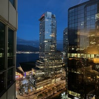 Photo taken at Vancouver Marriott Pinnacle Downtown Hotel by Gary B. on 11/20/2023