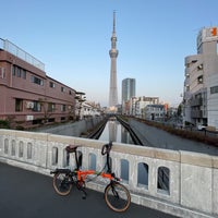 Photo taken at 十間橋 by hiro on 3/11/2023