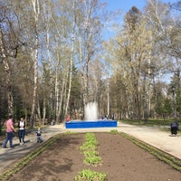 Photo taken at Павловский сквер by Alexey V. on 5/8/2021