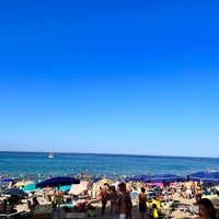 Photo taken at Spiaggia di Torre dell&amp;#39;Orso by Dante P. on 6/26/2022