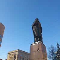 Photo taken at Памятник В.И. Ленину by Konstantin V. on 3/13/2013