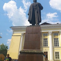 Photo taken at Памятник В.И. Ленину by Konstantin V. on 6/26/2013