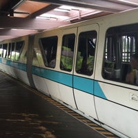 Photo taken at Monorail Teal by Guy D. on 3/28/2016