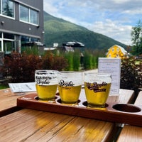 Photo taken at Mt. Begbie Brewing Co. by Morgan M. on 7/11/2022