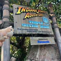 Photo taken at Indiana Jones Adventure Temple of the Crystal Skull by Godwin S. on 11/3/2023