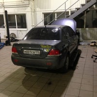 Photo taken at Тюнинг Ателье &amp;quot;AndreevMobil1Garage&amp;quot; by Павел Ш. on 2/5/2013