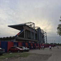 Photo taken at Estadio Pedro Bidegain &amp;quot;Nuevo Gasómetro&amp;quot; (Club Atlético San Lorenzo de Almagro) by Kohei M. on 11/25/2018