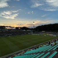 Photo taken at Tochigi Green Stadium by Kohei M. on 9/3/2023