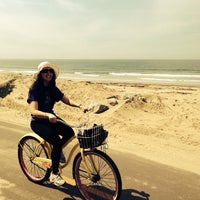Photo taken at beach cruiser bike ride by Allison S. on 4/4/2014