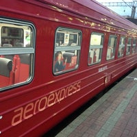 Photo taken at Aeroexpress Moscow - Domodedovo (DME) by Egor Z. on 5/15/2013