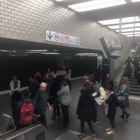 Photo taken at RER Châtelet – Les Halles [A,B,D] by Mariana L. on 5/23/2019