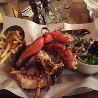 Photo taken at Burger &amp;amp; Lobster by Constance R. on 8/15/2015