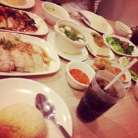 Photo taken at The Chicken Rice Shop by Lim C. on 4/6/2013