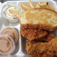 Photo taken at Raising Cane&amp;#39;s Chicken Fingers by Sam P. on 2/15/2013