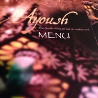 Photo taken at Ayoush Restaurant &amp;amp; Bar by Saeed on 12/20/2012