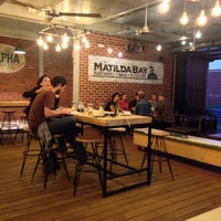 Photo taken at Matilda Bay Brewery by Fernando d. on 4/5/2014