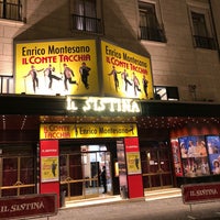 Photo taken at Teatro Sistina by Gianni C. on 3/22/2018