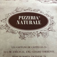 11/11/2018 tarihinde Gianni C.ziyaretçi tarafından Pizzeria Naturale'de çekilen fotoğraf