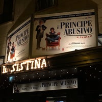 Photo taken at Teatro Sistina by Gianni C. on 3/5/2016