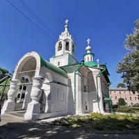 Photo taken at Храм Покрова Пресвятой Богородицы на торгу by Oksana N. on 7/11/2021