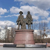 Photo taken at Памятник Татищеву и де Геннину by Oksana N. on 5/4/2021