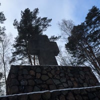 Photo taken at Немецкое военное кладбище by Julia P. on 1/10/2016