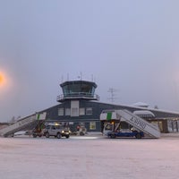 Photo taken at Enontekiö Airport (ENF) by Carol G. on 12/20/2019